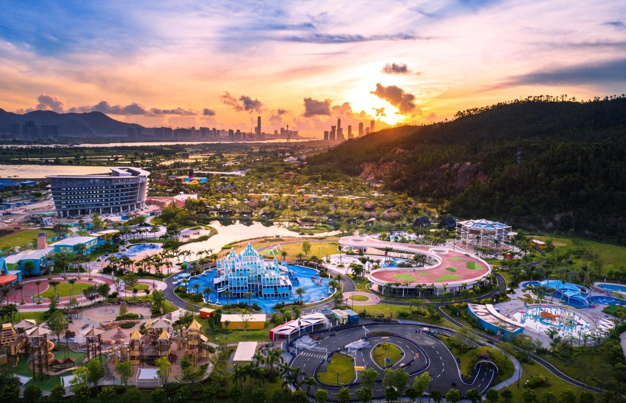 Hilton Garden Inn Zhuhai Hengqin Sumlodol Park Buitenkant foto