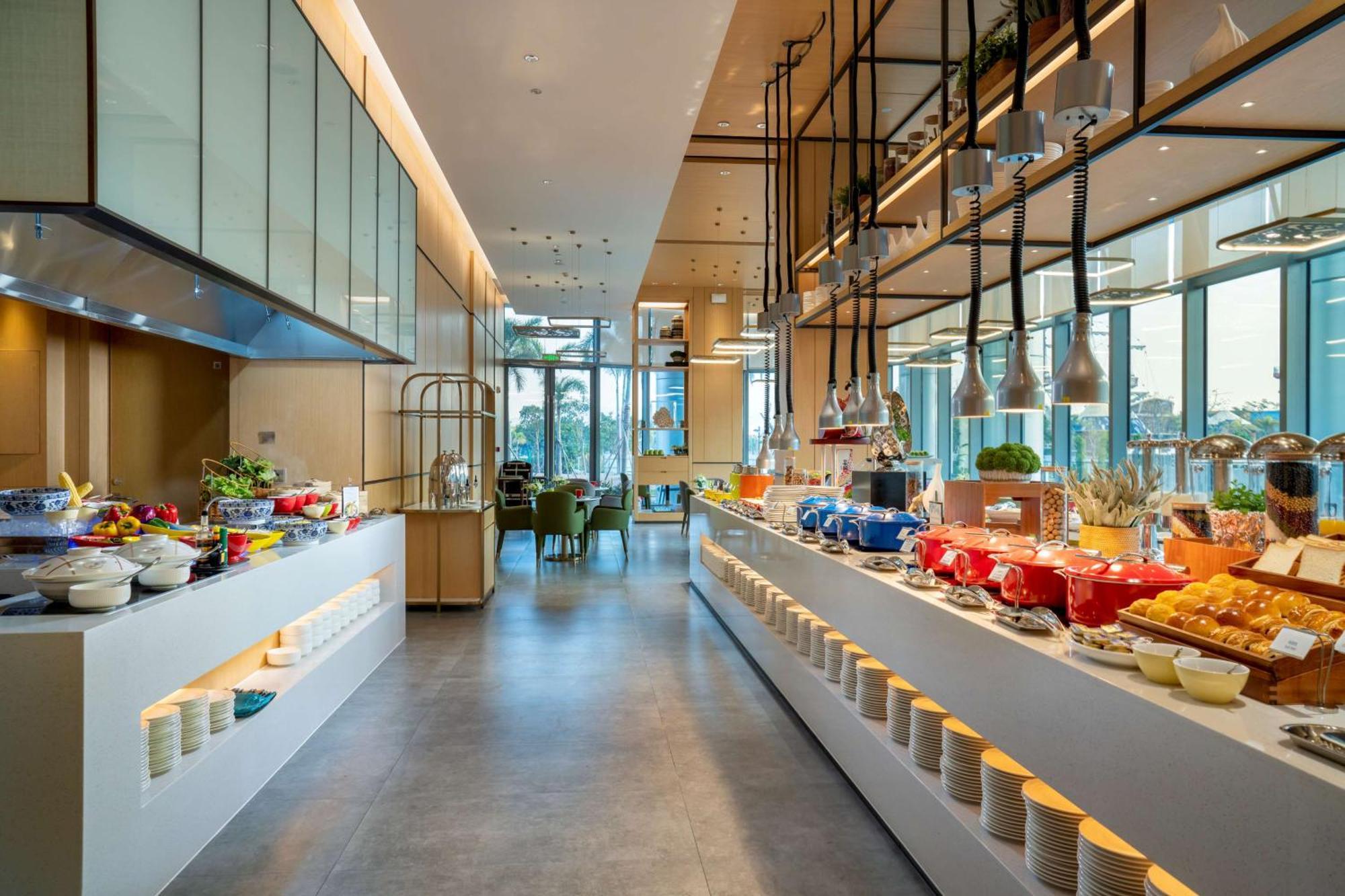 Hilton Garden Inn Zhuhai Hengqin Sumlodol Park Buitenkant foto