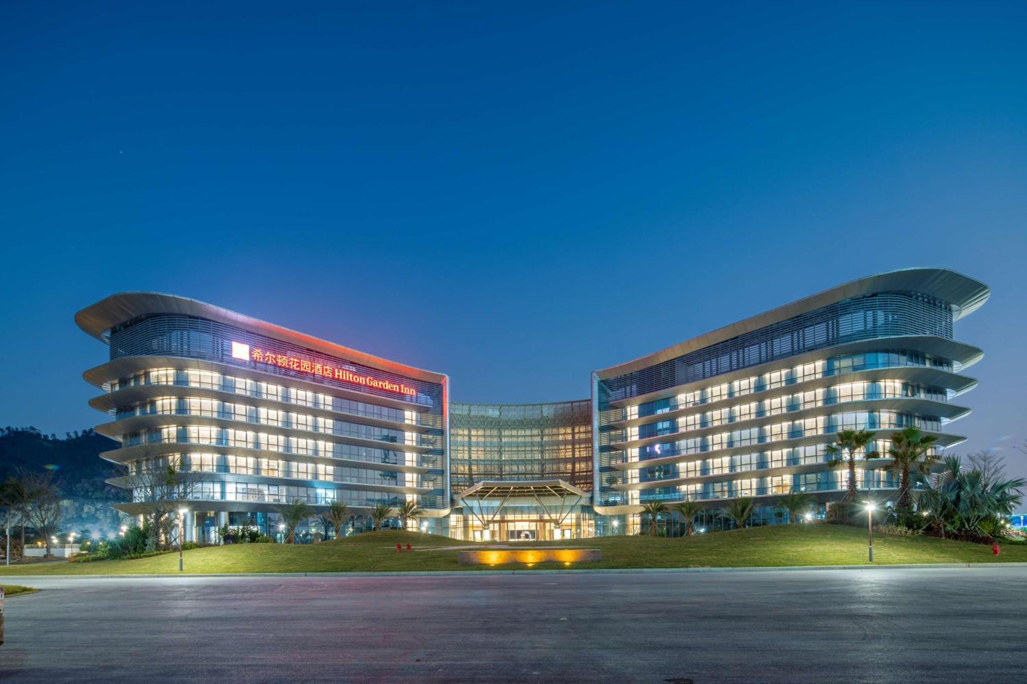 Hilton Garden Inn Zhuhai Hengqin Sumlodol Park Buitenkant foto